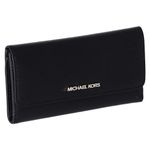 Michael Kors Women's Wallet, Black/Gold, one Size, Wallet