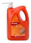 XL Swarfega Orange Hand Cleaner 4 Litre Complete with Pump Deep Cleansing