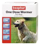 Beaphar One Dose Wormer Large Dog Worming Tablets 4 Tablets