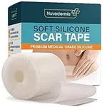 NUVADERMIS Clear Silicone Scar Tape