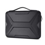 MOSISO Laptop Sleeve 15.6 inch, Waterproof Shockproof Protective Artistic Geometric EVA Computer Bag Carrying Case with Handle Compatible with MacBook Pro 16, HP, Dell, Lenovo Notebook, Black