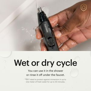 MANSCAPED Weed Whacker 2.0 Ear & Nose Hair Trimmer for Men