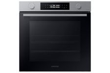 Samsung Series 4 Dual Cook Smart Oven with Pyrolytic Cleaning, Colour: Stainless Steel, NV7B4430ZAS