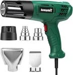 AcmyslaT Heat Gun, Hot Air Gun Kit Dual Temperature Settings (572℉~932℉) with Protective Cover Heavy Duty Hot Air Gun for Crafts, Shrink, Tubing, Wrapping, Paint Removing, Epoxy Resin