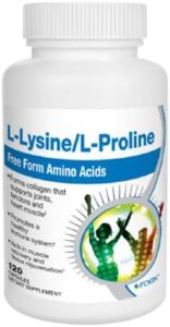 Roex Vitamins | L-Lysine | L-Proline | Muscle Maintenance and Recovery | Healthy Joints | Nutritional-Supplement | 120 Count