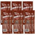 Primal Spirit Vegan Jerky - “Classic Flavor” – Teriyaki, 10 g. Plant Based Protein, Certified Non-GMO, No Preservatives, Sports Friendly Packaging (12 Pack, 1 oz)