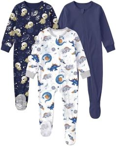 Yoofoss Toddler Pajamas 100% Organic Cotton Baby Sleepers for Boy Girl