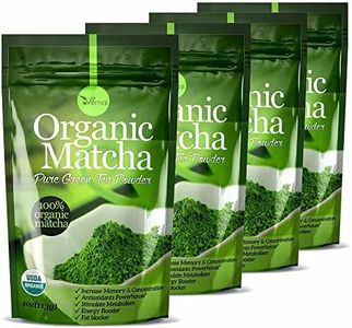 4 Pack uVernal Organic Matcha Green Tea Powder- 100% Pure Matcha for Smoothies and Baking - 4oz by uVernal