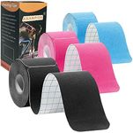 Kinesiology Tape Precut (3 Rolls,60