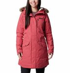 Columbia Womens Suttle Mountain Long Insulated Jacket, Daredevil, XL