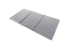 Sleeping Lionzzz: Aqua & Grey Value Baby Sleeping Mat, Foldable Waterproof Changing Mat, Padded Baby Sleep Travel Mattress, Kids Bed Baby Products | Baby Essentials for Newborn (Aqua/Grey)