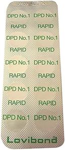 DPD 1 10 Tablet Strip - Pool Spa Chlorine 4 in 1 Professional Test Kit Reagent