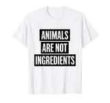 LUCY ANIMALS ARE NOT INGREDIENTS WATSON VEGAN LOVE SUPPORT T-Shirt