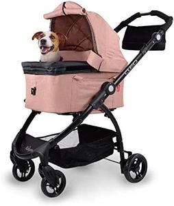 CLEO Multifunction Pet Stroller & Car Seat Travel System (Coral Pink)