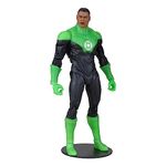 McFarlane Toys - DC Multiverse 7IN - Green Lantern John Stewart (GITD), Gold Label, Amazon Exclusive