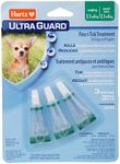 Hartz UltraGuard Flea & Tick Treatment for Dogs and Puppies - 2.5-6kg, 3 Monthly Treatments