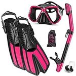 Snorkel Set for Adults, 4 in 1 Snor
