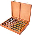 Bahco Chisel Set with Rubberised Ha