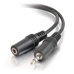 C2G 40407 Cables to Go 3.5 mm M/F Stereo Audio Extension Cable (6')