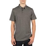 Volcom Men's Wowzer Short Sleeve Knit Top - Stealth, Large