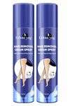 Urban Yog Hair Removal Cream Spray for Women (Tulip) (200 ML * Pack of 2)