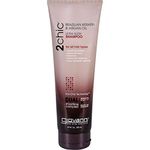 Pack of 6 x Giovanni 2chic Ultra-Sleek Shampoo with Brazilian Keratin and Argan Oil - 8.5 fl oz