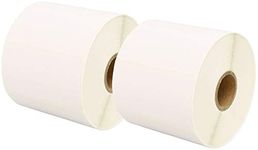 2 Compatible Rolls 72mm x 36mm White Direct Thermal Labels for Zebra GK420d GK420t GC420d GX420d GX420t GC420t GX430t GT800 LP2844 TLP 2844 Citizen CL-S521 CL-S621 CL-S631 (1000 Labels per Roll)