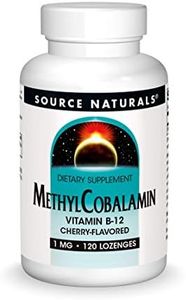 Source Naturals - MethylCobalamin Vitamin B12 Sublingual Cherry 1 mg. - 120 Tablets