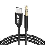 USB C to 3.5mm Audio Jack Cable 1M USB Type C to 3.5mm Headphone Stereo Car USB C to Aux Cable Cord For Samsung Galaxy A35/A55/A14/A14 5G/A23/A53 5G/A33 5G/A73 5G/A52 5G/A52s 5G/A13/A13 5G/A12