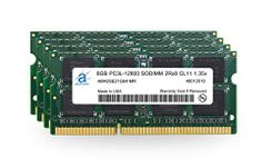 Adamanta 32GB (4x8GB) Memory Upgrade DDR3/DDR3L 1600MHz PC3L-12800 SODIMM Compatible for Mid 2015 Retina 5k, Late 2014 Retina 5k, Late 2013, Late 2012, Mid 2011 iMac 2Rx8 CL11 1.35v RAM