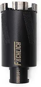 FACHLICH Diamond Core Drill Bits - 2" Granite Hole Saw 50mm Dry Core Bit for Dry Drilling Concrete Marble Granite Laser Welded