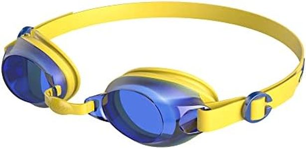 Speedo Kid's Jet Swimming Goggles, Empire Yellow/Neon Blue, One Size