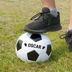 Personalised Football with Name - Personalised Soccer Ball Gift with the Name of Your Choice, Various Designs Available, PVC