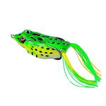 (Color A)5cm/1 Pcs Topwater Jump Frog Lures Soft Lures, Fishing Tackle Accessories with Double Sharp Hooks for Bass Pike Salmon Crappie Freshwater Saltwater