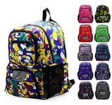 ZOEA Youth Soccer Bags - Boys Girls Backpack for Soccer, Basketball & Football & Volleyball with Ball Compartment (Purple)