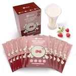 Shake That Weight 10x Diet Shakes - White Chocolate & Raspberry Meal Replacement Plan for Weight Loss - Very Low-Calorie Diet - VLCD - High Protein, High Fibre, Gluten Free, Vegetarian