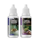 aqua nature Special Combo Turtle Vitamin & Turtle Calcium Health Supplement 30ml Each