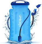UPBOXN Hydration Bladder 3L Water Reservoir, BPA Free Leak Proof Water Storage Bladder Bag, Taste Free Hydration Pack Replacement for Outdoor Hiking Camping Biking Backpacking Blue