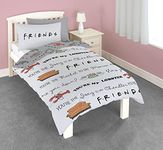 Official Friends"TV Series" Single or Double Duvet Cover Set (Single)