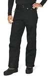 Arctix Men's Mountain Insulated Ski Pants, Black, Small/32 Inseam