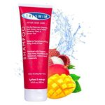 TRISWIM Chlorine Removal After Swim Shampoo | Removes Chlorine, Salt, and Hard Water Buildup | Relieves Dry and Itchy Scalp | With Aloe Vera and Botanicals | Lychee & Mango Scent, 250 ml