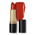 Revlon Super Lustrous Lipstick, High Impact Lipcolor with Moisturizing Creamy Formula, Infused with Vitamin E and Avocado Oil in Red / Coral, Extra Spicy (761)