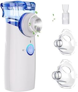 Portable Nebulizer,Nebulizer Machine for Adults,Nebulizer for Kids,Rechargeable Nebulizer with Adjustable Nebulization Rate,On-The-Go Nebulizer for Home