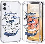 LuGeKe Cool Shark Print Case for iP