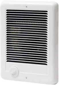 Cadet Com-Pak Electric Wall Heater Complete Unit With Thermostat (Model: CSC102TW, Part: 67505), 3415/2560 BTU, 240/208 Volt, 1000/750 Watt, White