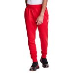 Champion LIFE Men's Reverse Weave Jogger Sweatpants, Team Red Scarlet/C Logo, X-Large