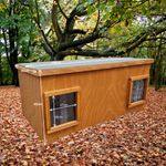 DIN Outdoors Double Room Cat House SELF HEATING