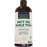 Viva Naturals MCT Oil Organic for Keto Coffee, Smoothies and Salad Dressings - Made from Organic Coconuts - Gluten Free, Dairy Free, Vegan, Keto & Paleo Certified - (946 mL, 32 fl oz)