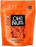 Apricots California | 1 lb - Dried Fruit | Less Sugar Added | Dehydrated Fruit Bites | Packed In New York Zip-Seal Bag For Exceptional Freshness By Oh Nuts