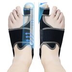 MOONSMILE 1 Pair Bunion Corrector for Women & Men, Night Bunion Splint, Big Toe Straightener, Bunion Brace for Bunion Pain Relief
